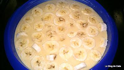 recette Moelleux aux bananes et à la noix de coco