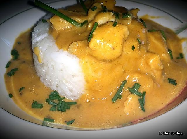 recette Escalopes de dinde au curry- recette rapide