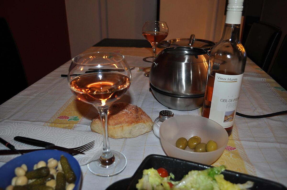 recette Fondue Vigneronne