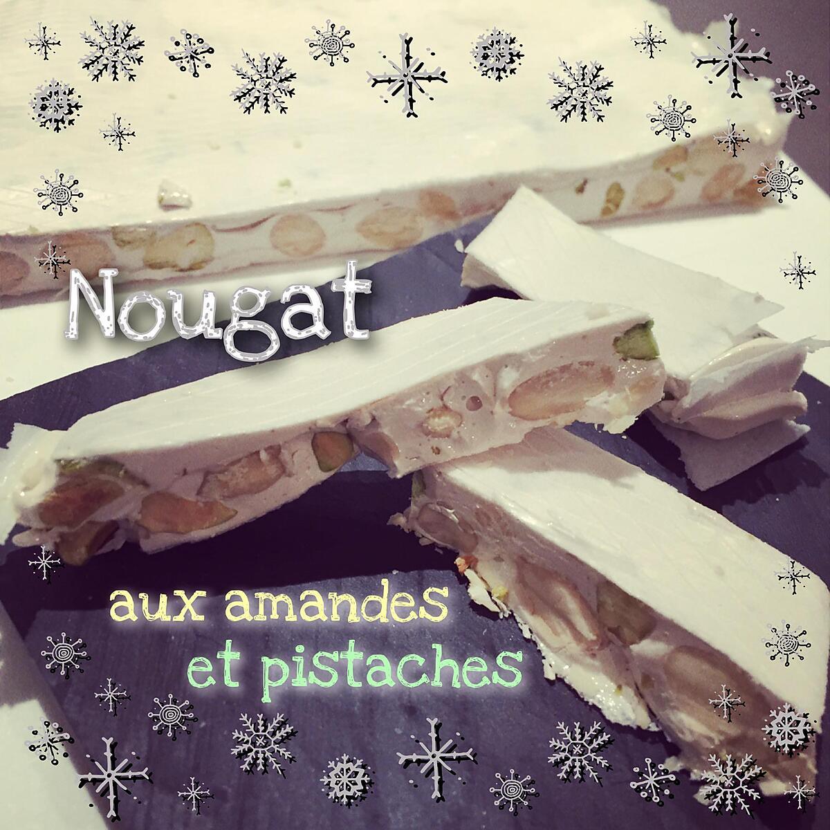 recette NOUGAT BLANC au thermomix