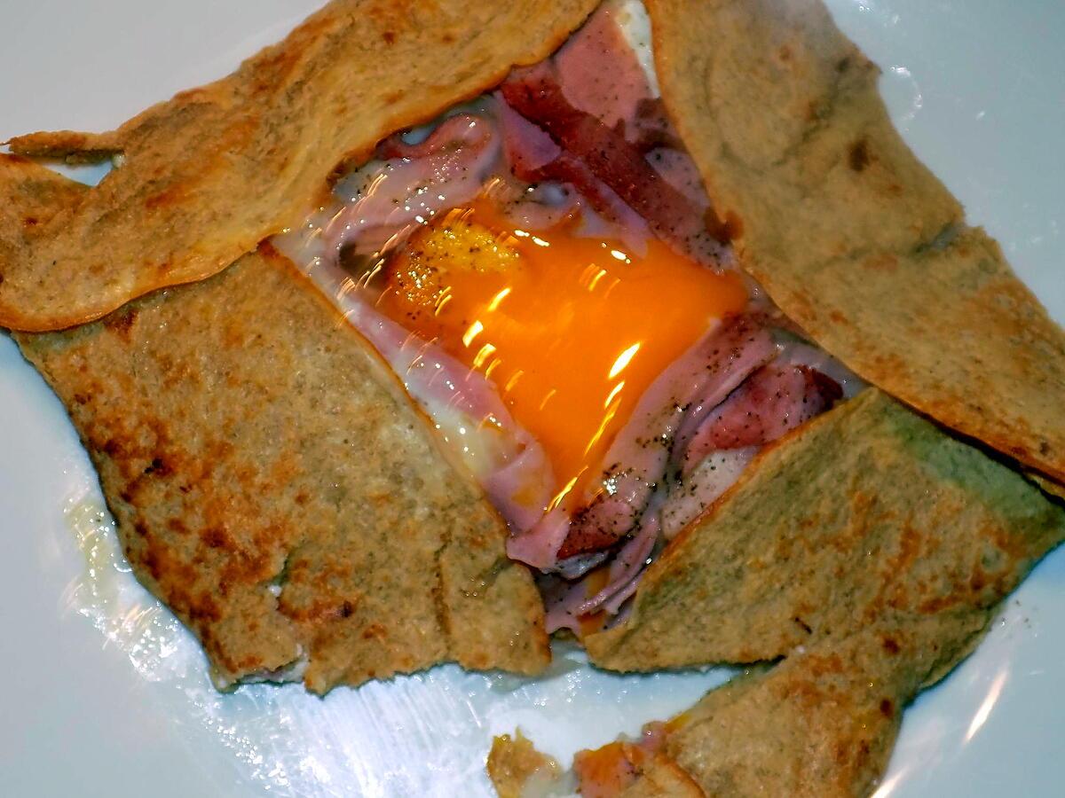 recette Galette façon bretonne dukan