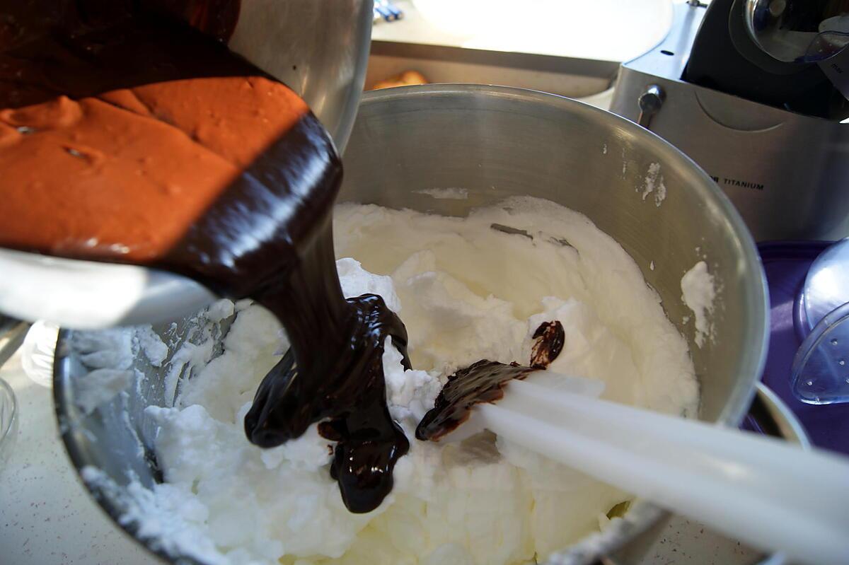 recette Bananes à la mousse et crème de cholcolat