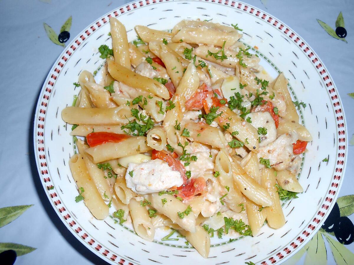 recette ONE POT PASTA POULET QUENELLES