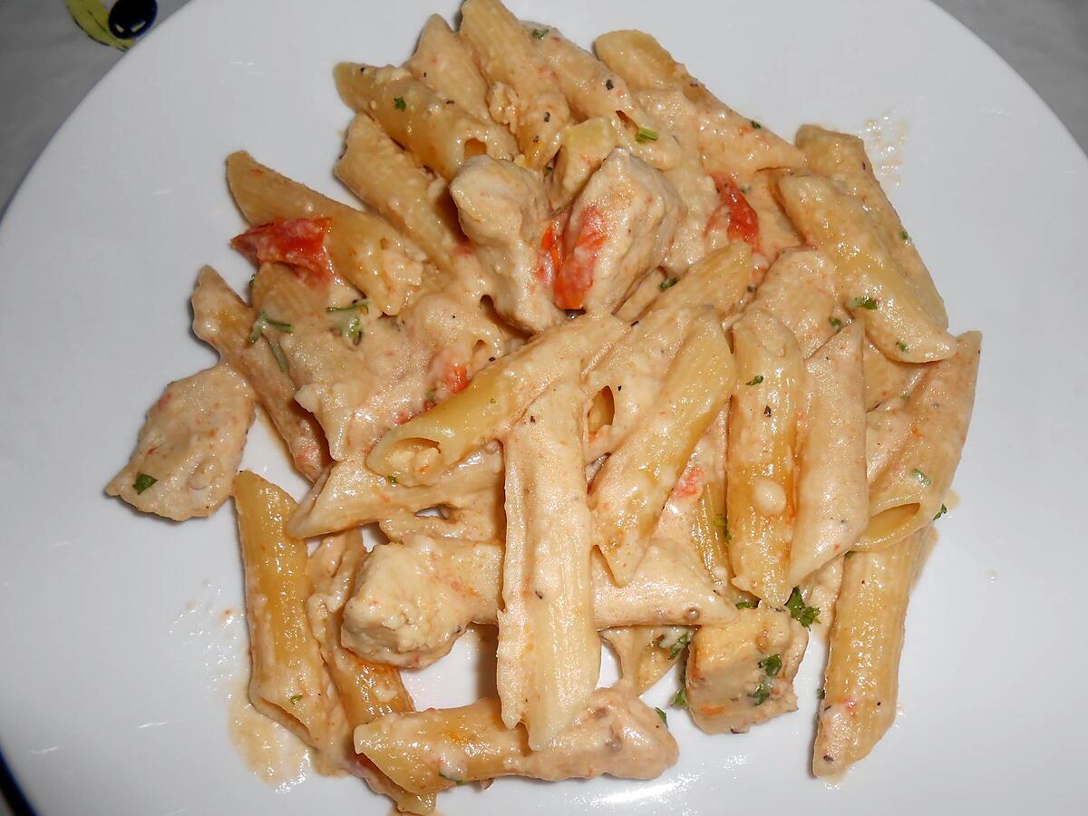 recette ONE POT PASTA POULET QUENELLES