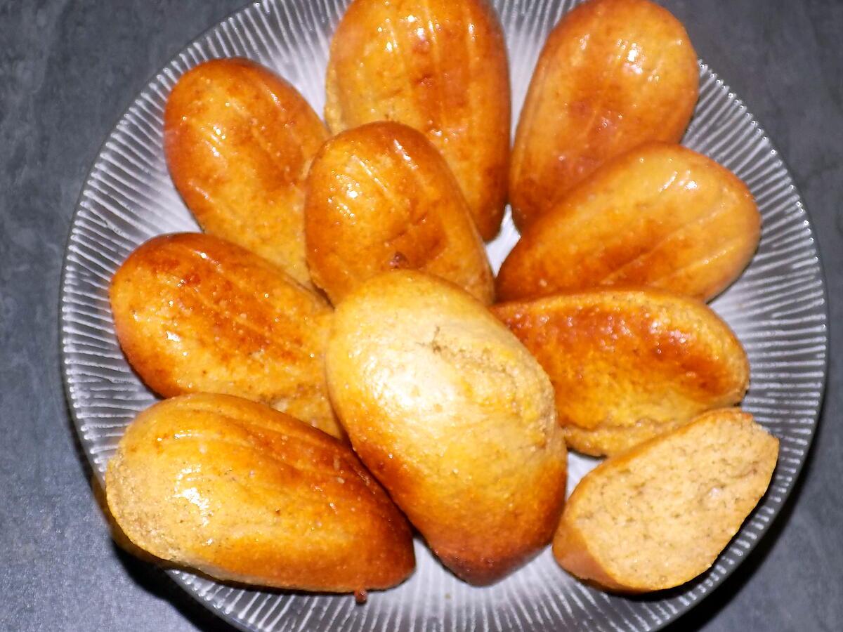 recette Madeleines sans gluten