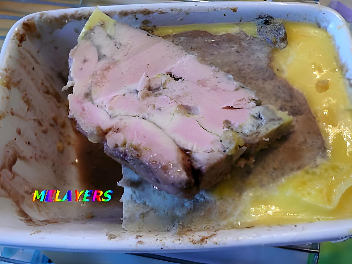 recette FOIE GRAS AUX  EPICES ET MIEL