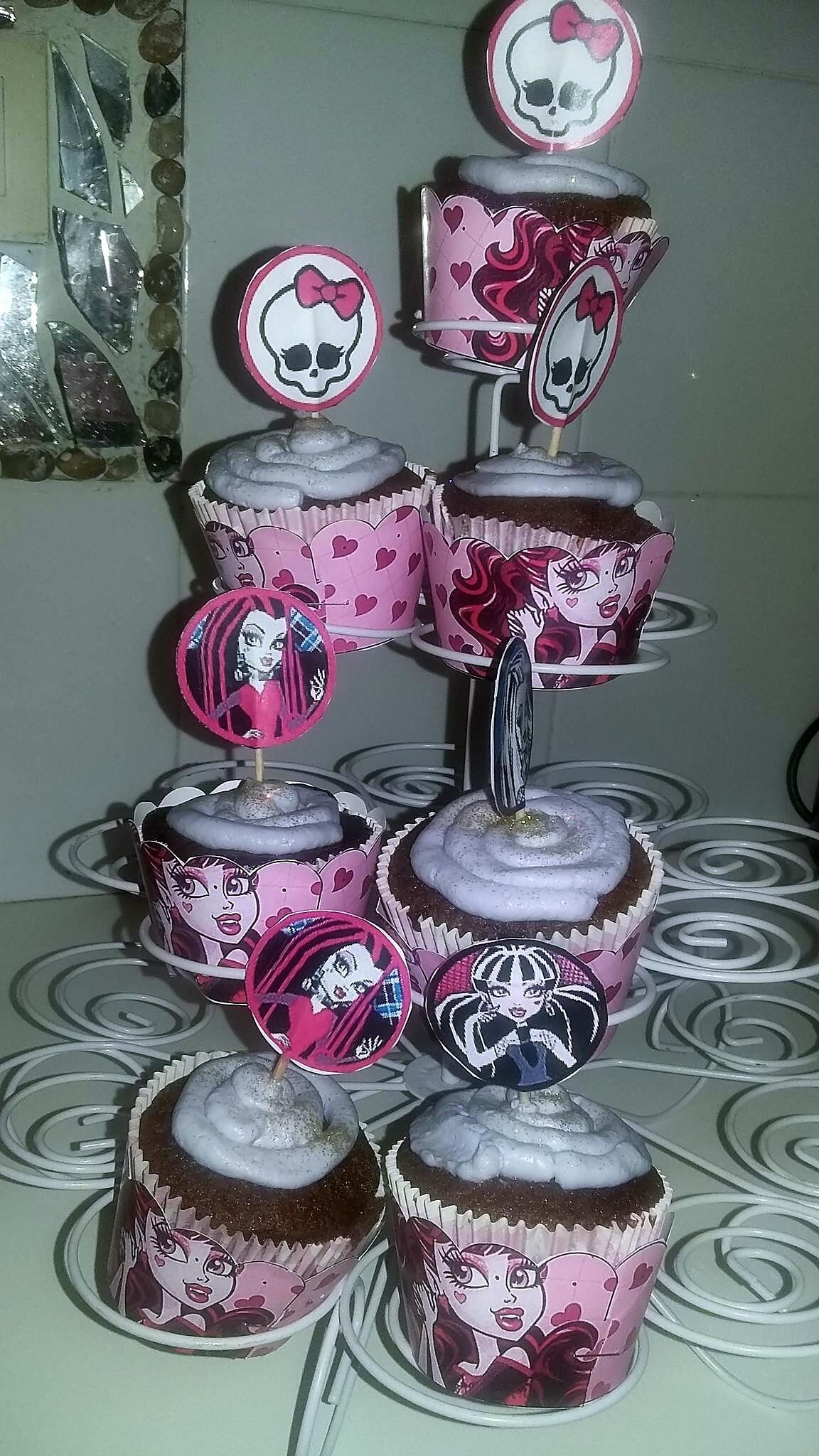 recette Cupcakes Monster high