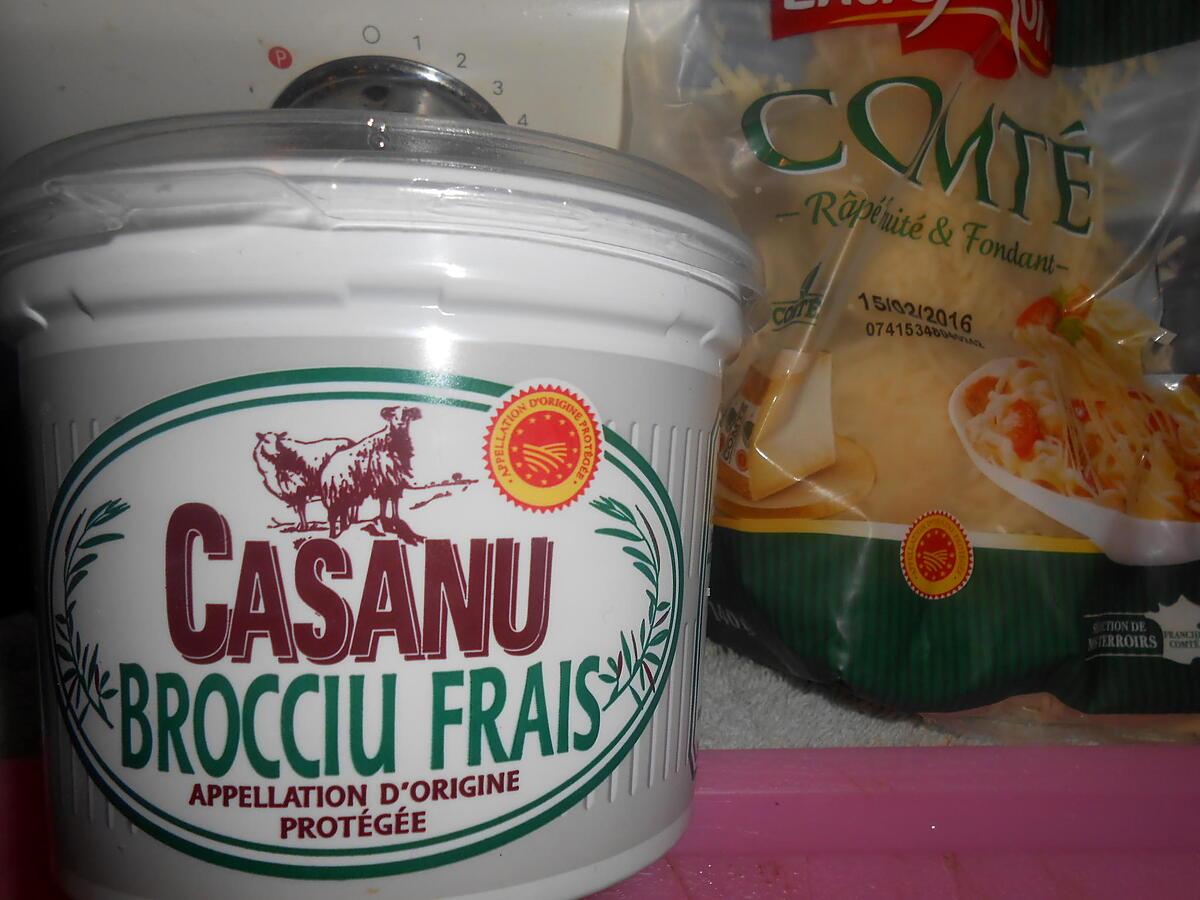 recette SOUPE AU  BROCCIU (façon Corse)