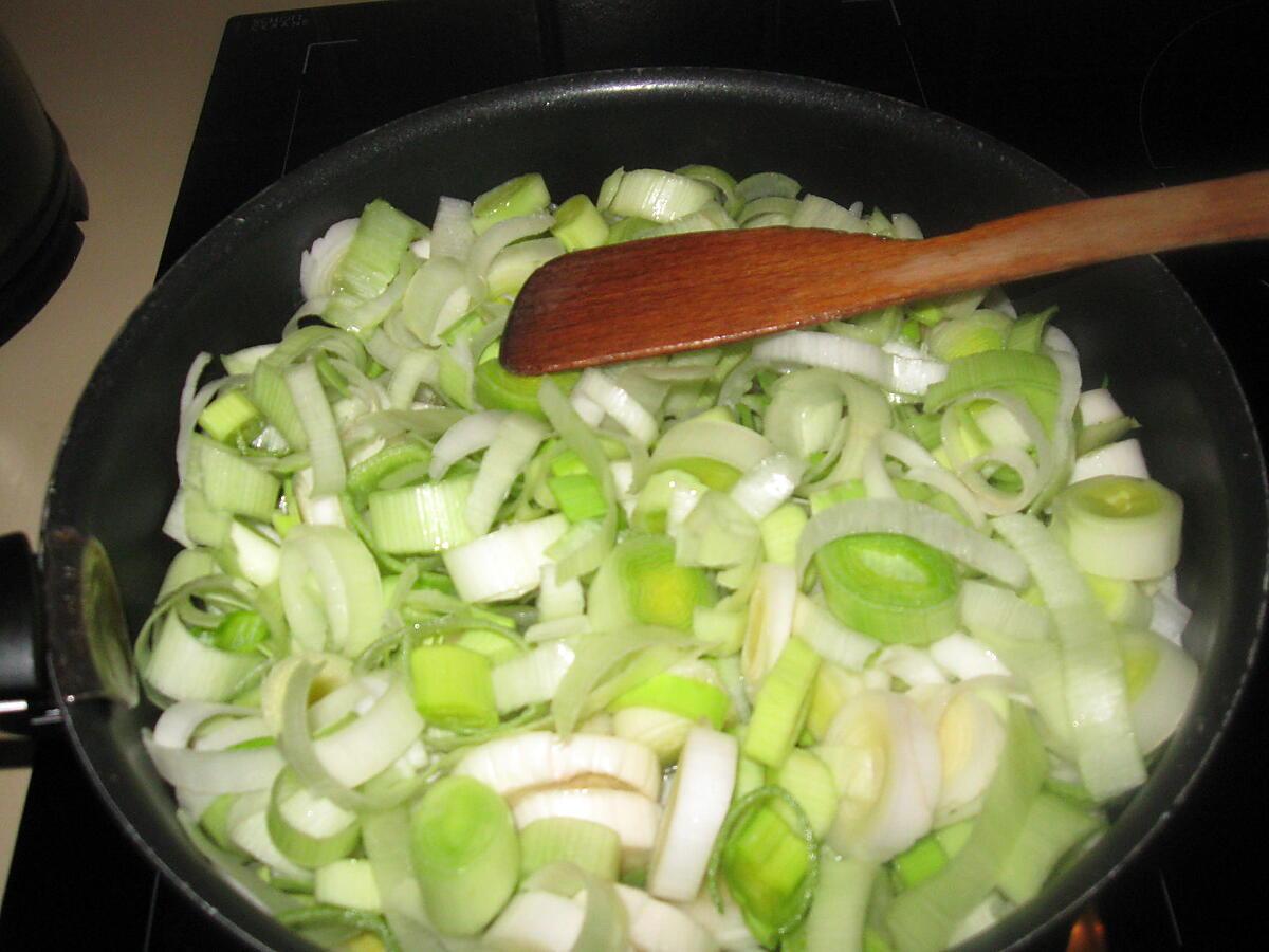 recette Saint-Jacques sur fondue de poireaux