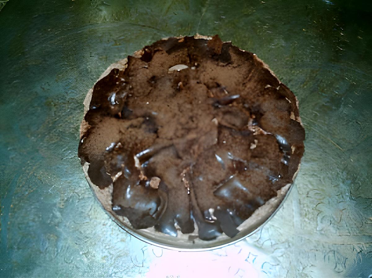 recette tarte génoise chocolat chantié