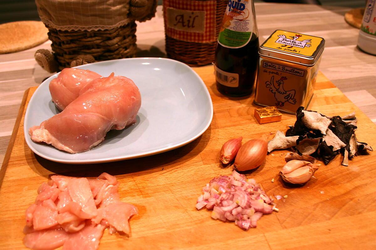 recette Soupe Vietnamienne au poulet et nouille de riz