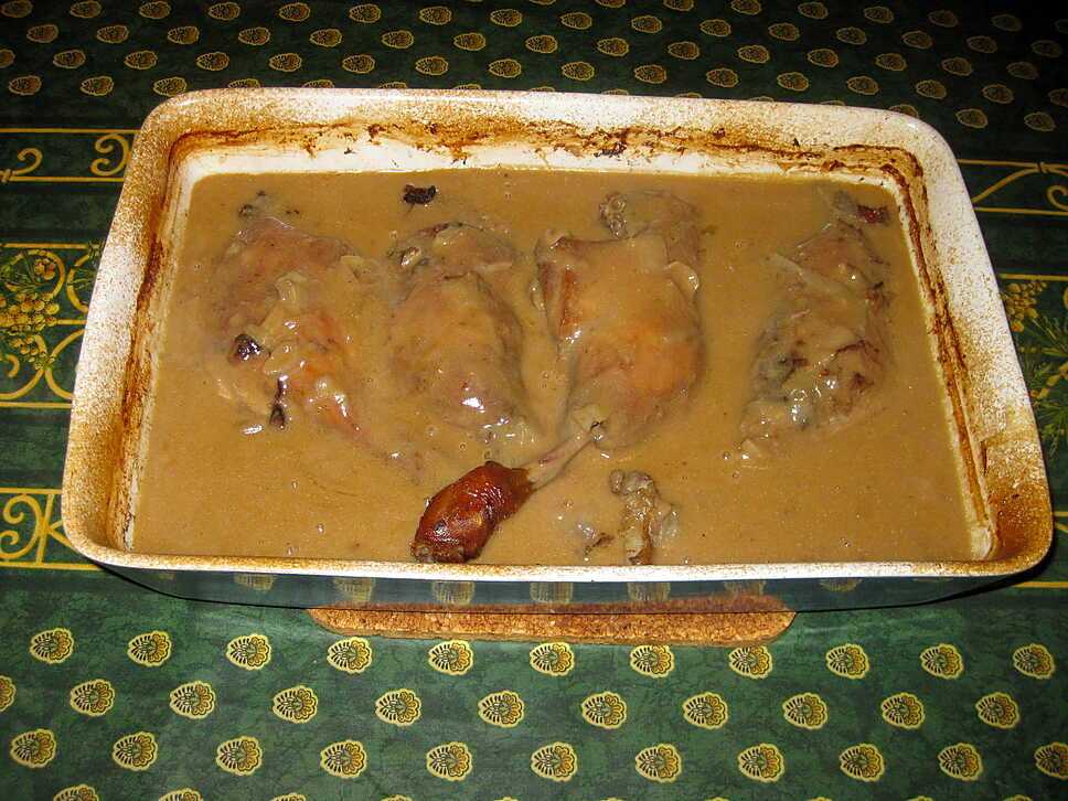 recette Cuisses de canard au cidre