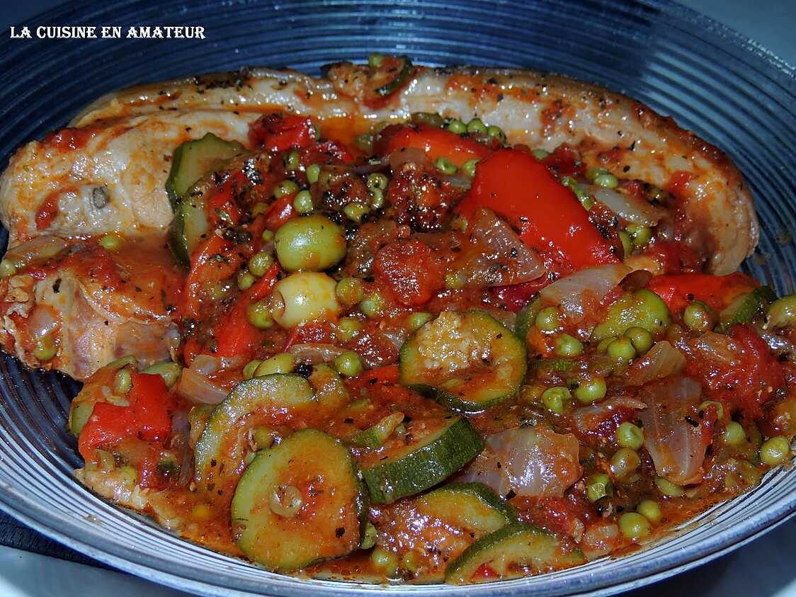 Recette de Rouelle de porc en sauce
