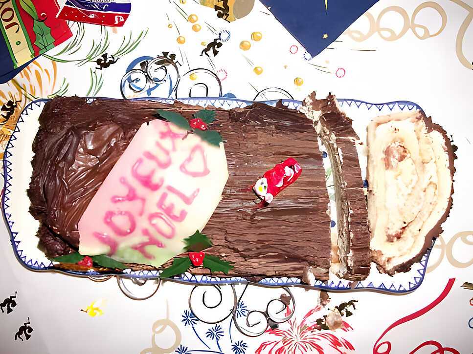 recette buche roulée aux griottines