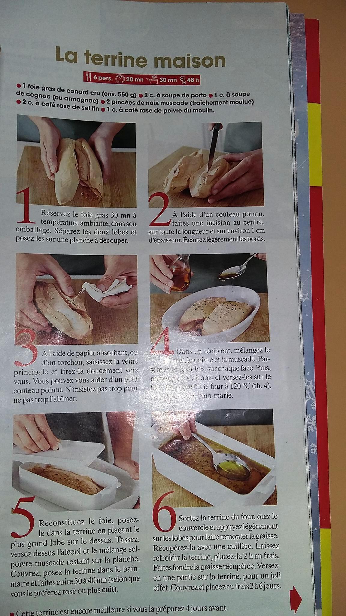 recette Foie gras maison