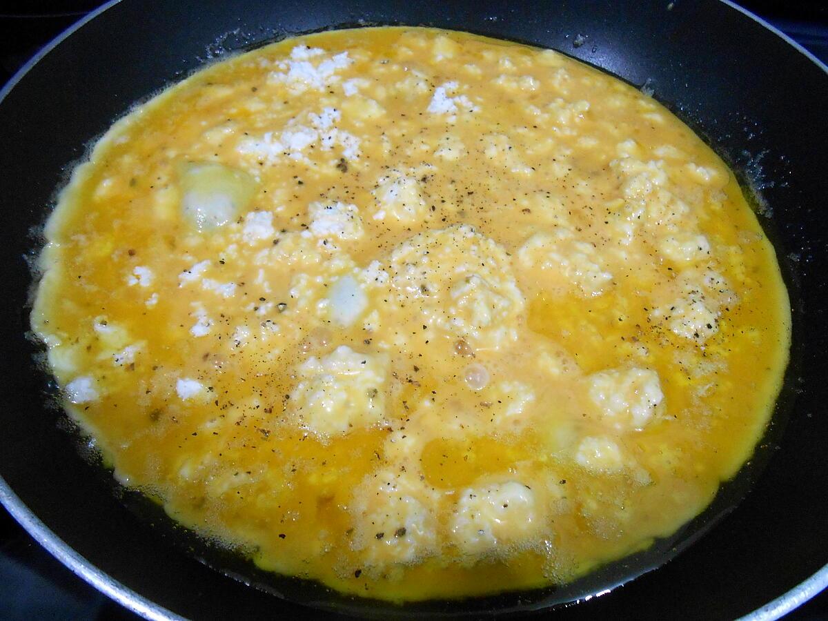 recette OMELETTE AU BROCCIU (recette Corse)