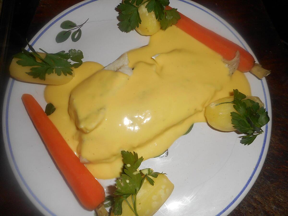 recette Filet d églefin à la vapeur sauce hollandaise