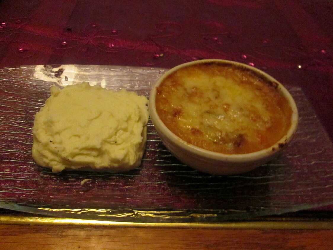 Recette de Gratin bisque de homard fruits de mer