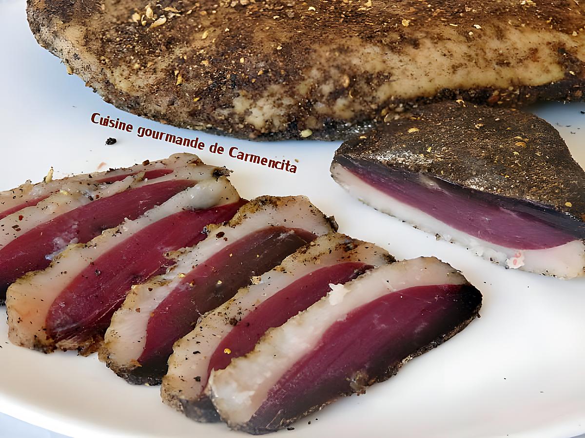 recette Magret de canard séché