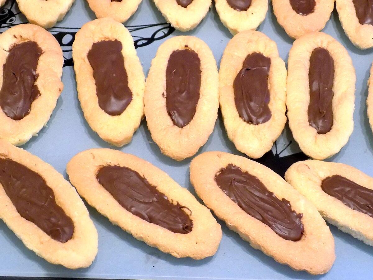 recette Barquettes "LU" au nutella