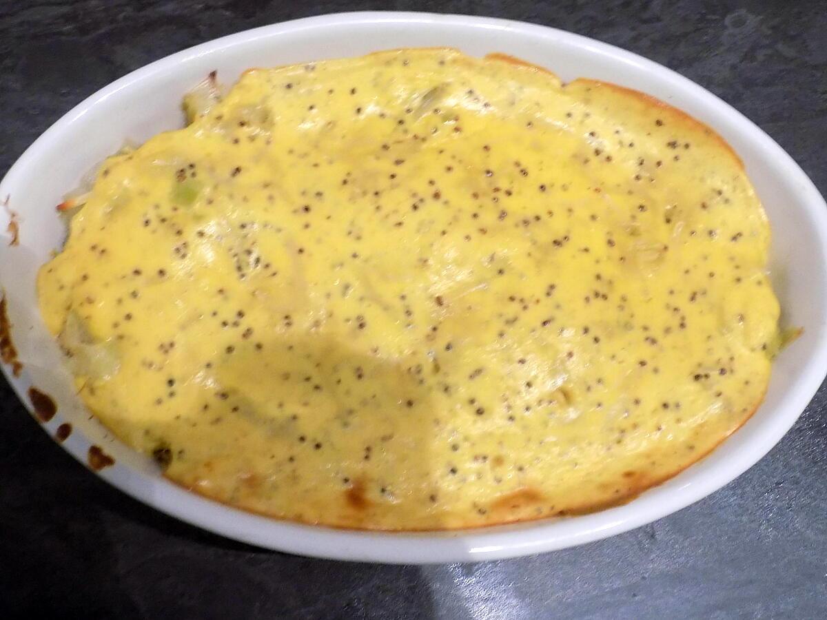 recette Gratin de saumon (compatible dukan)