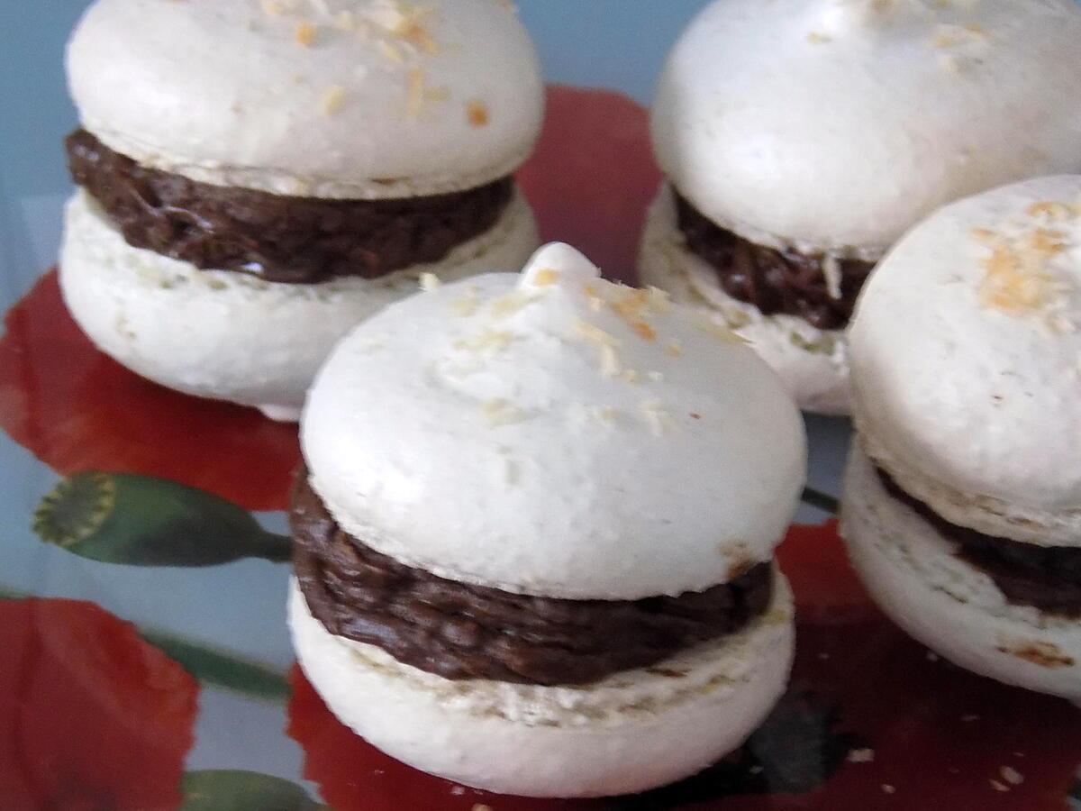 recette Macarons choco coco