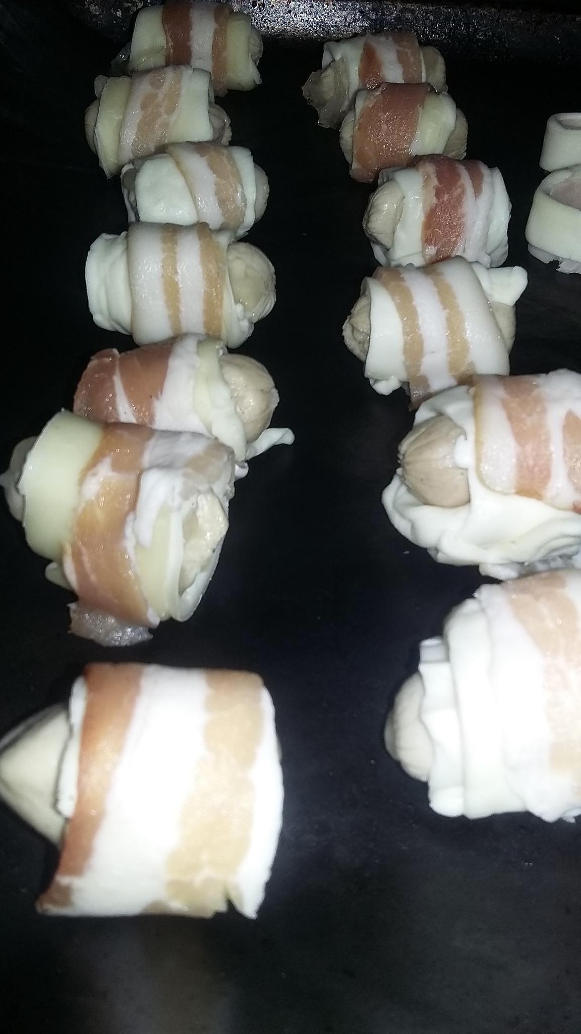 recette Minis boudins feuilleté enlardé