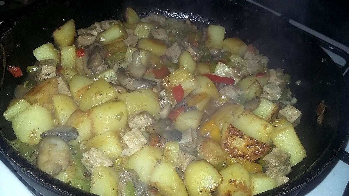 recette Poêlé de légumes