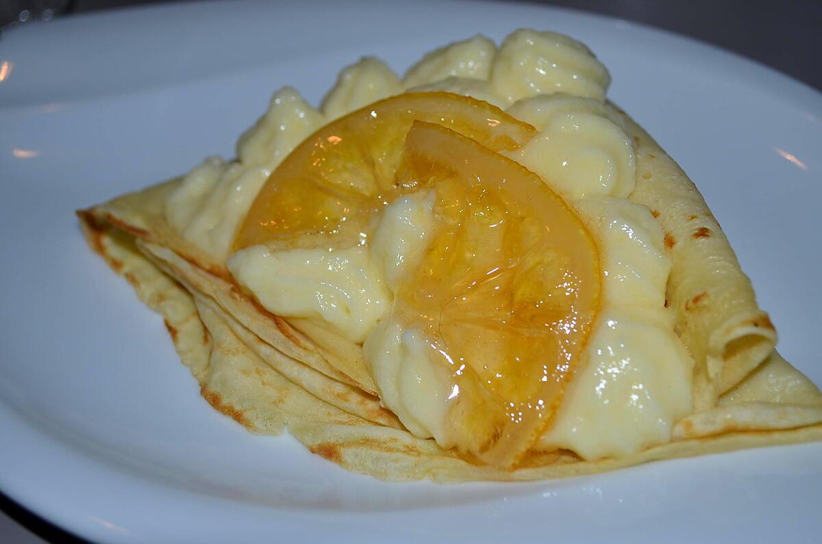 recette CREPE COMME UNE TARTE AU CITRON