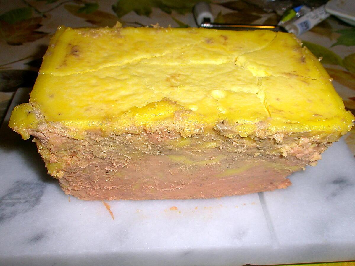 recette Terrine de foie gras de canard