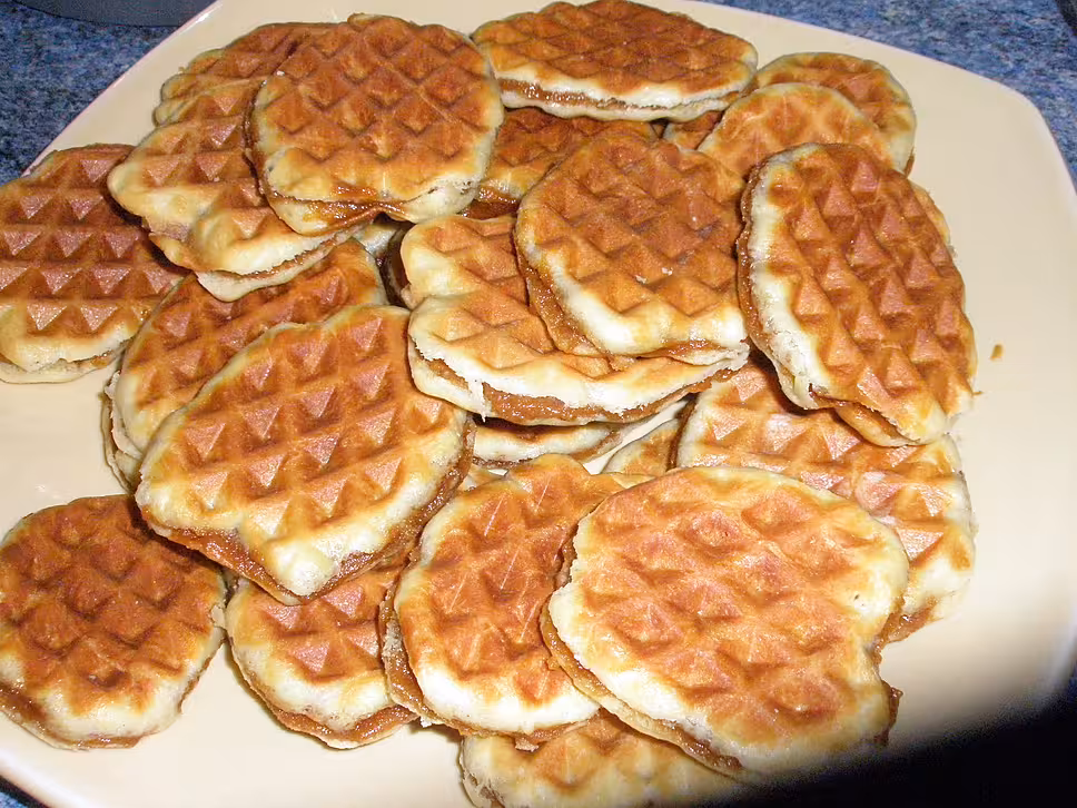 recette Gaufres fourrées à la vergeoise: Merci à Rosy et Melayers !