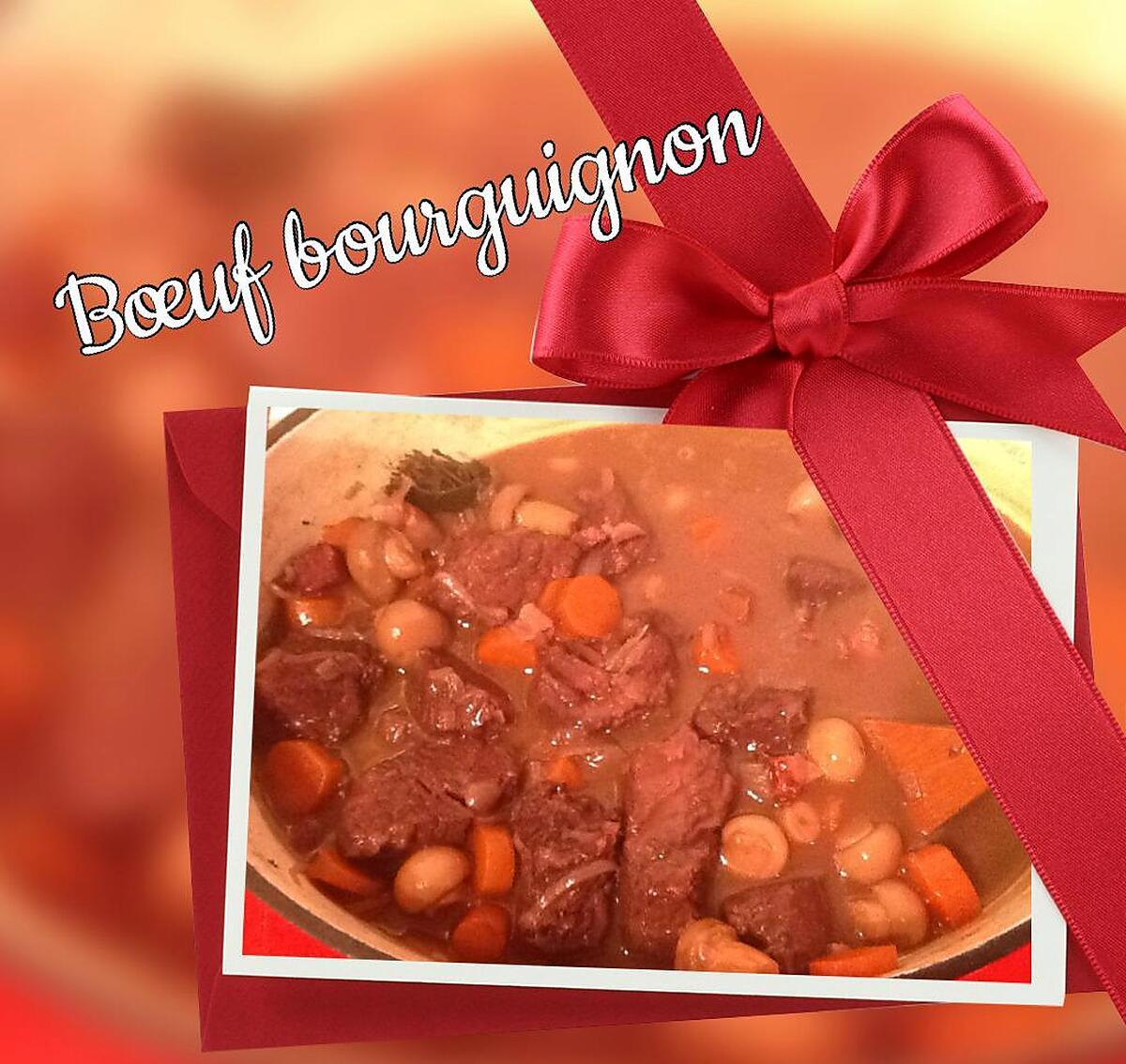 recette Bœuf bourguignon