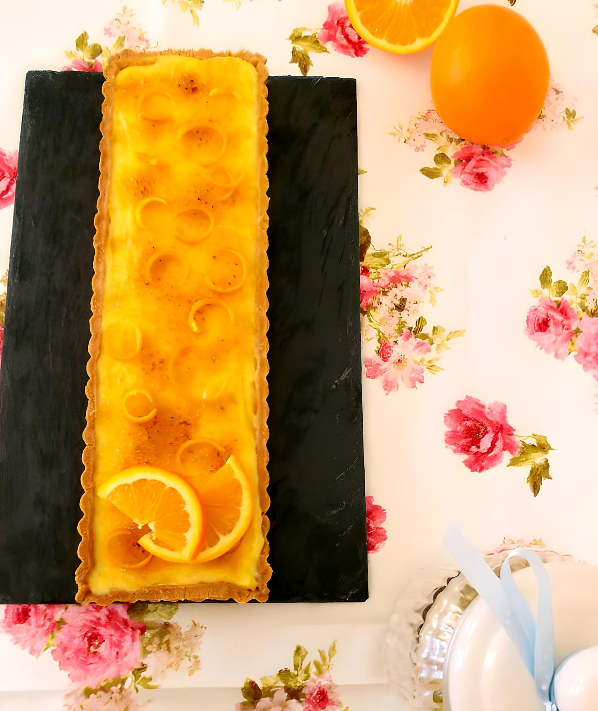 recette Tarte à l'orange caramélisée de C. Felder