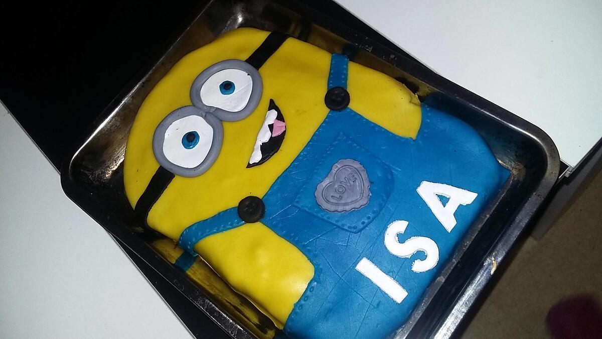 recette Gâteau Minion