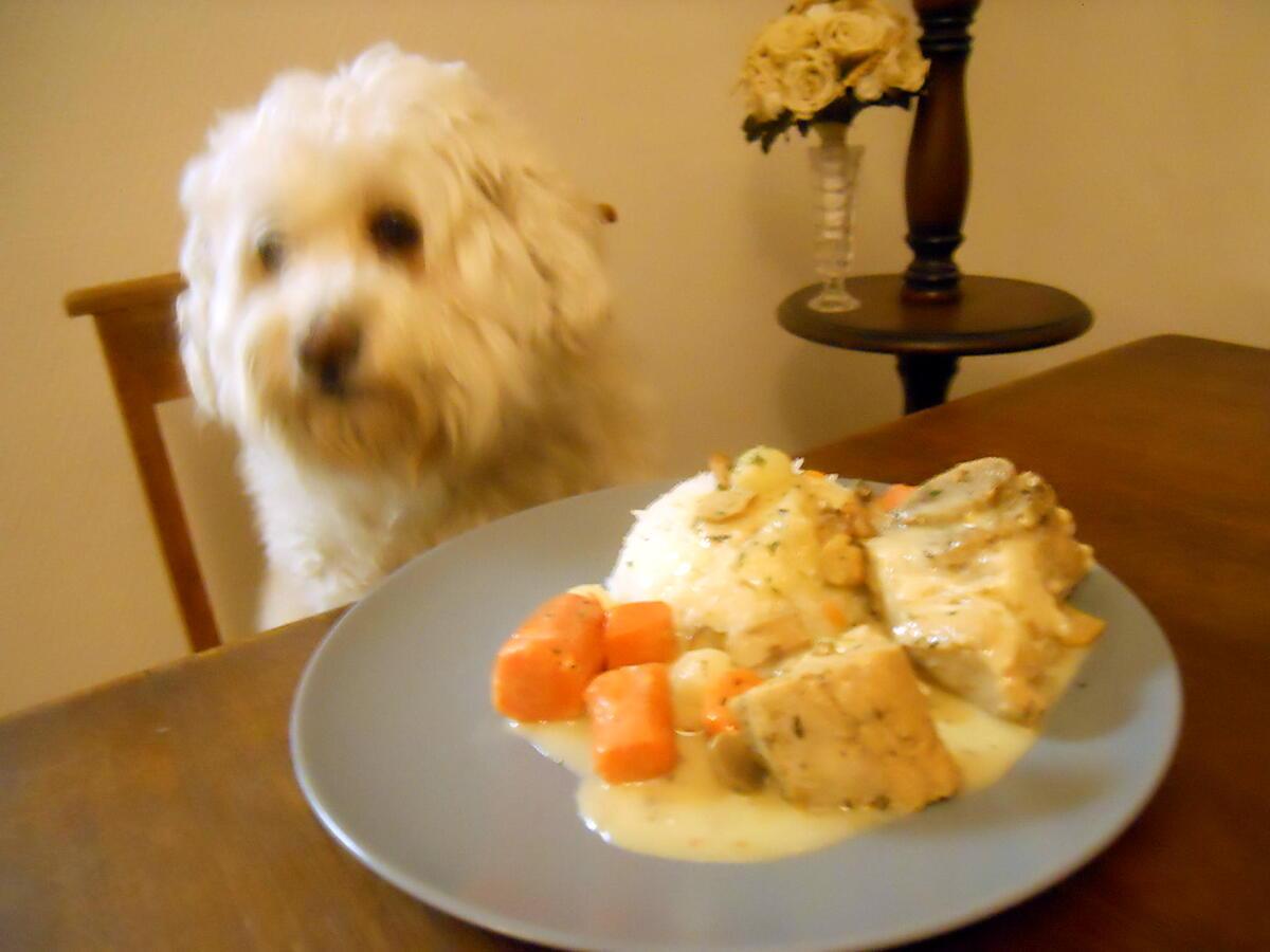 recette BLANQUETTE DE VEAU (LÉGÈRE)