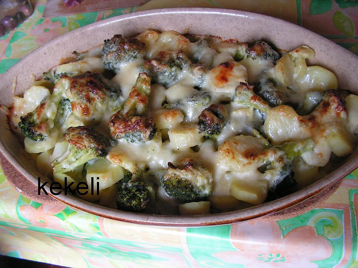 recette Gratin de choux brocoli