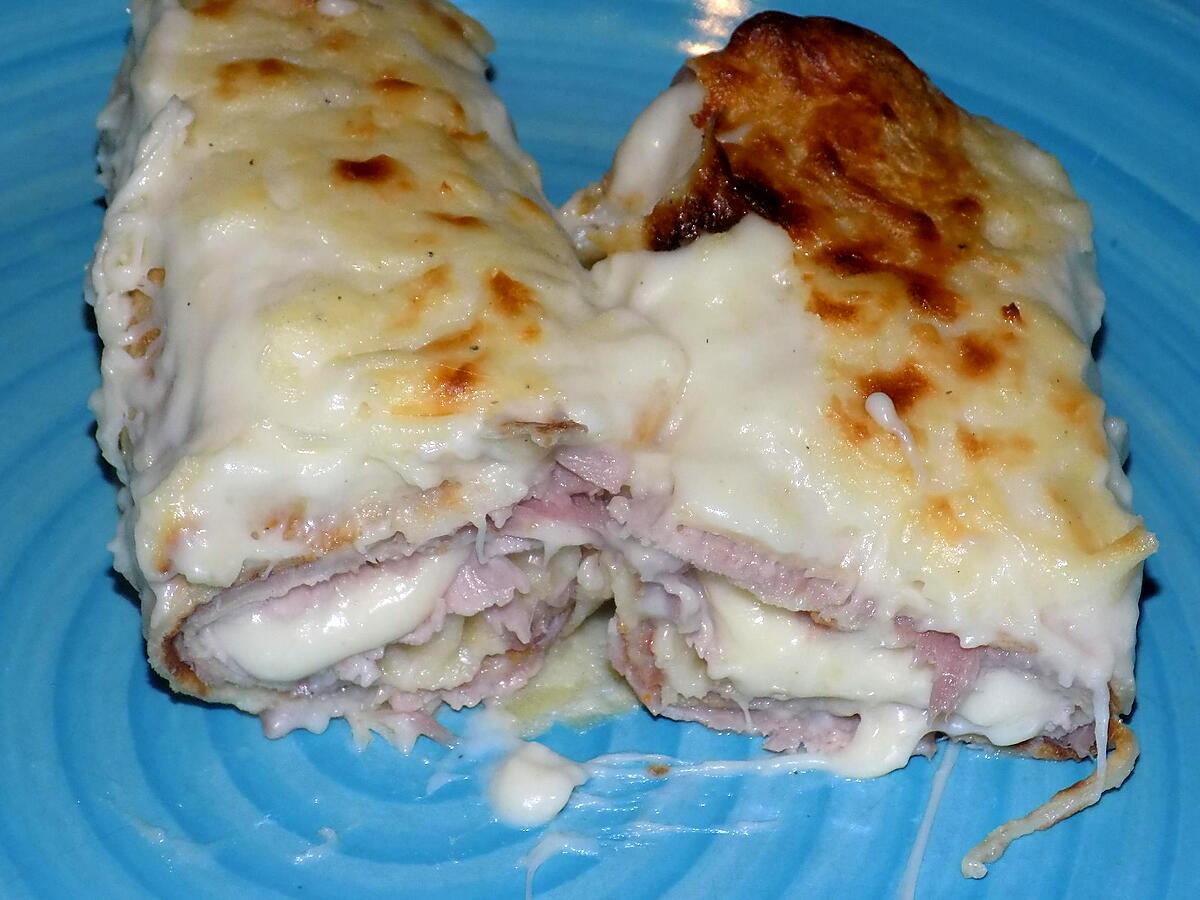 recette Crêpes jambon fromage