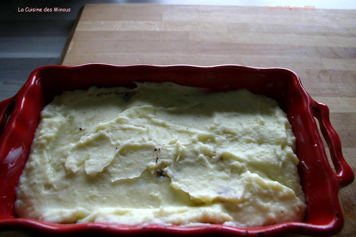 recette Hachis Parmentier de Boudin noir