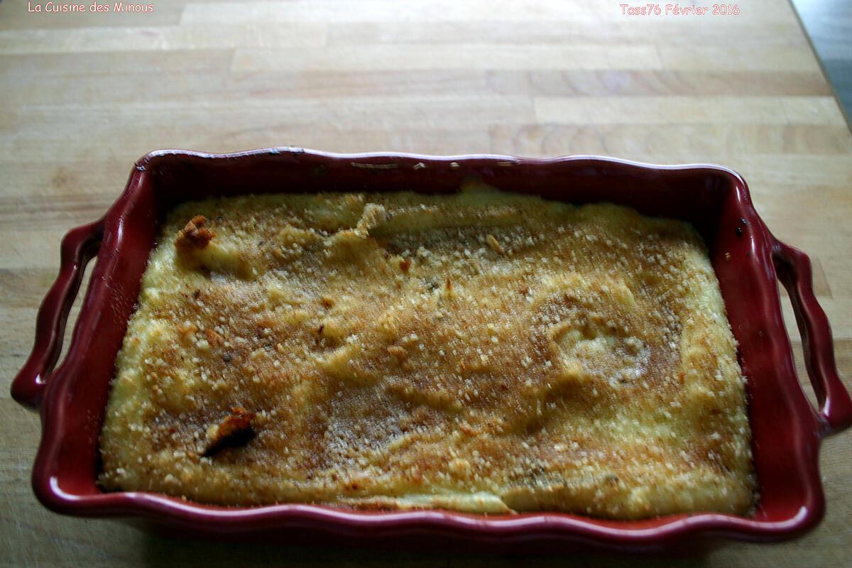 recette Hachis Parmentier de Boudin noir