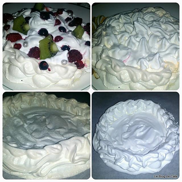 recette Pavlova aux fruits rouges