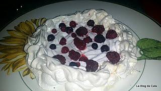 recette Pavlova aux fruits rouges