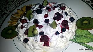 recette Pavlova aux fruits rouges