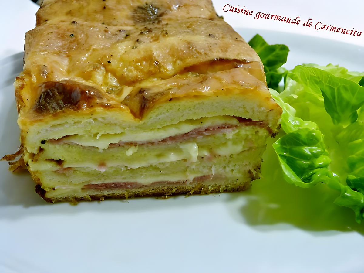 recette Croque cake