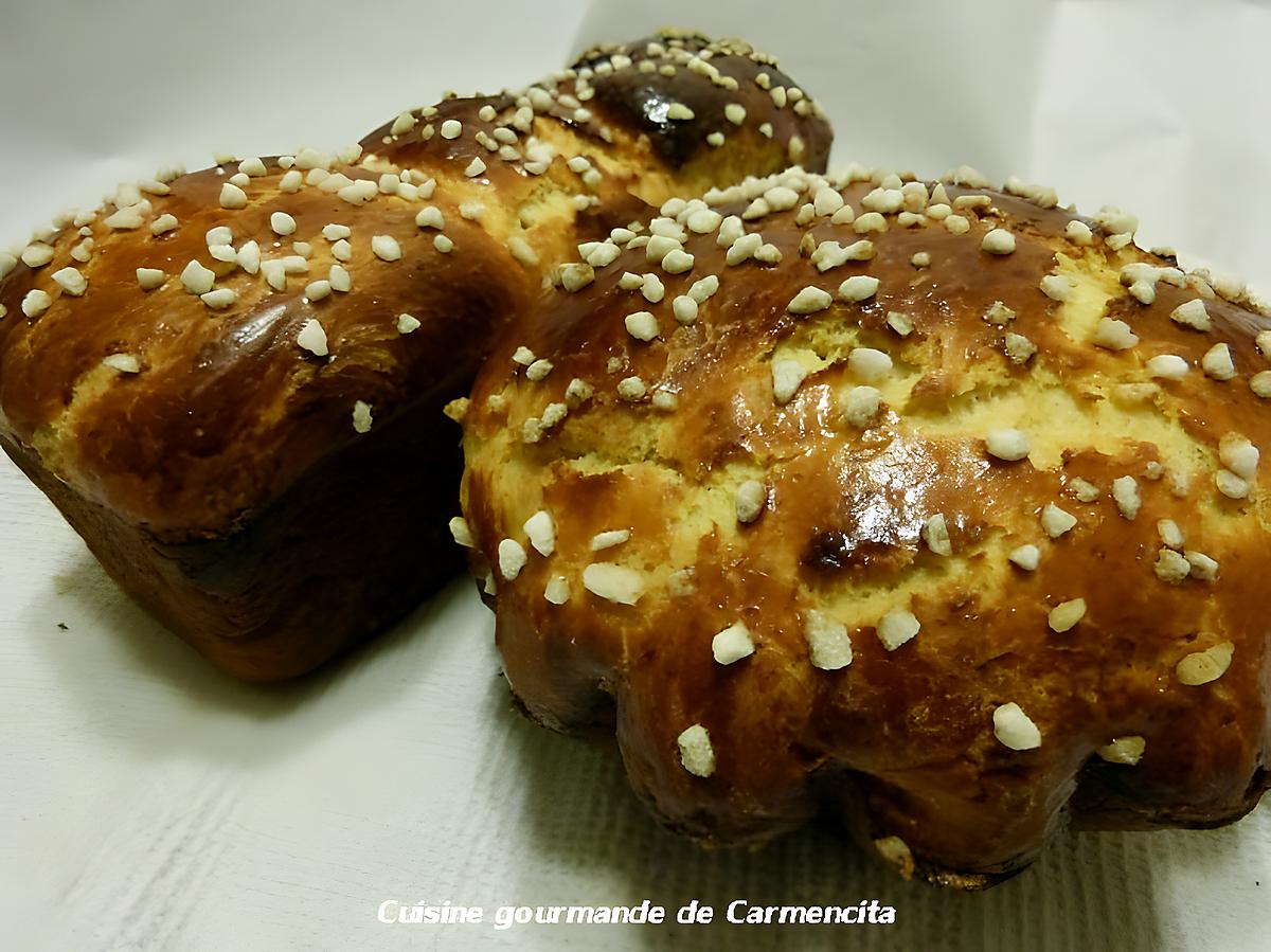 recette Brioche au levain Bichon et Limoncello