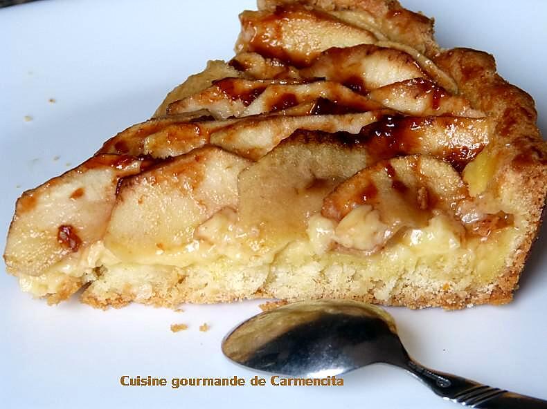 recette Tarte fondante aux pommes