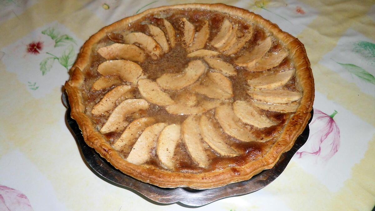 recette Tarte normande aux pommes