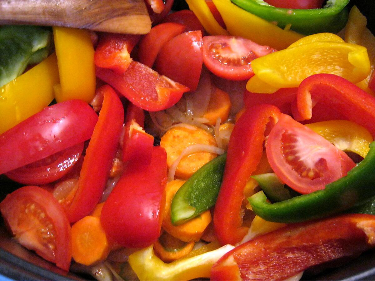 recette ragout de viande de boeuf aux poivrons et paprika