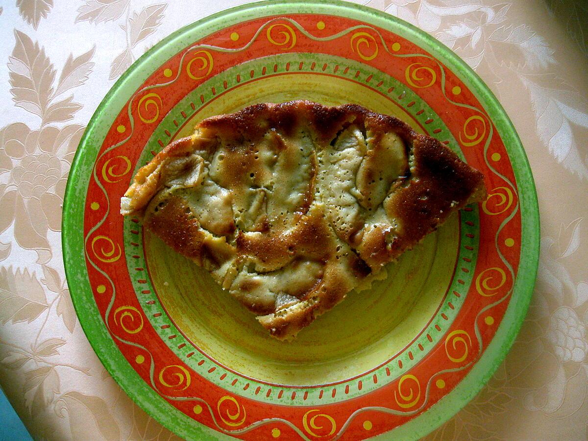 recette Tarte à la pomme et au yaourt