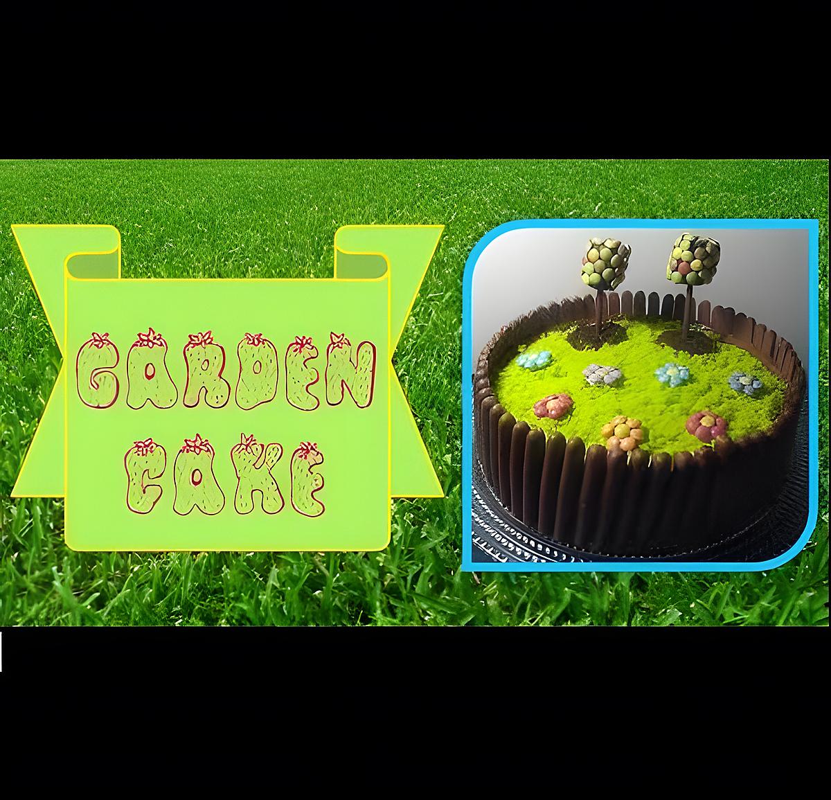 recette Garden Cake Citron Framboise