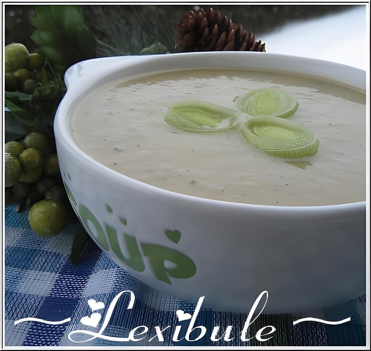 recette Potage aux poireaux